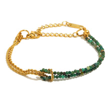 Load image into Gallery viewer, Preorder: Gemstone Rope Chain Bracelets

