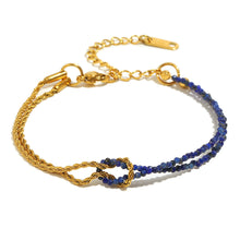 Load image into Gallery viewer, Preorder: Gemstone Rope Chain Bracelets
