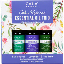 Load image into Gallery viewer, Essential Oils- Relaxed Retreat- Lavender, Eucalyptus, Tea Tree Oil

