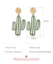 Load image into Gallery viewer, *RTS Spring Cactus Earrings*
