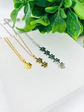 Load image into Gallery viewer, *Preorder: Custom Engraved Paw Print Necklace*
