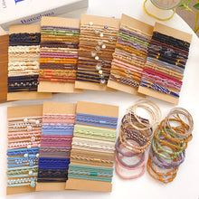 Load image into Gallery viewer, * RTS* Fashion Hair Tie/Bracelet Sets
