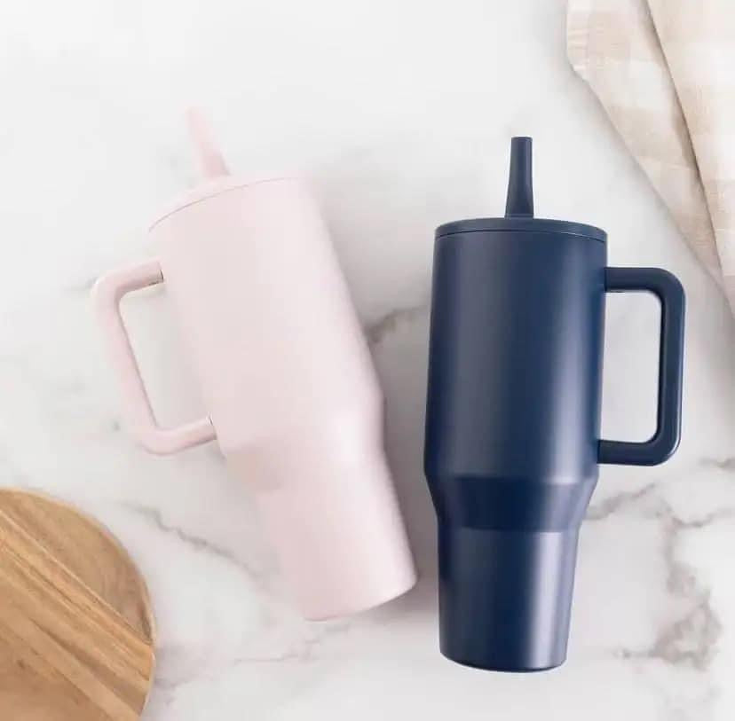 40oz Pop Up Straw Tumblers