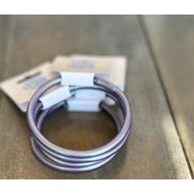 Load image into Gallery viewer, Foil Colors Silicone Bangle Bracelets - OBX Prep
