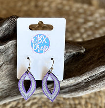 Load image into Gallery viewer, Handmade Spring Pastel Leaf Cutout Earrings – Lightweight &amp; Chic! 🌸✨.
