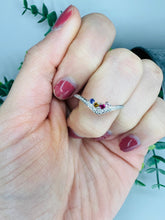 Load image into Gallery viewer, Preorder: Custom Birthstone &amp; Zircon Radiance Ring
