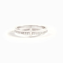 Load image into Gallery viewer, Preorder: Sterling Cross Ring
