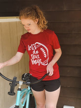 Load image into Gallery viewer, Let&#39;s Do This Boys Football Short Sleeve Graphic Tee
