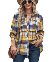 Load image into Gallery viewer, RTS: Babydoll Fit Lightweight Flannel-
