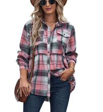 Load image into Gallery viewer, RTS: Babydoll Fit Lightweight Flannel-
