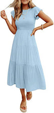 Load image into Gallery viewer, The Finley Flutter Sleeve Midi Dress
