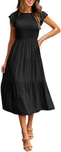 Load image into Gallery viewer, The Finley Flutter Sleeve Midi Dress
