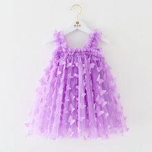 Load image into Gallery viewer, RTS: Butterfly &amp; Flower Tulle Twirl Dress-
