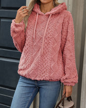 Load image into Gallery viewer, The Chloe Cozy Teddy Bear Fleece Hoodie
