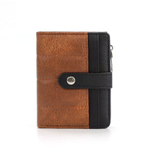 Load image into Gallery viewer, rts: Quilted or Checker Vegan Leather Wallets
