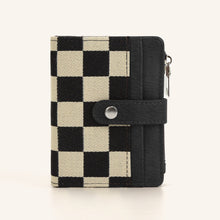 Load image into Gallery viewer, rts: Quilted or Checker Vegan Leather Wallets
