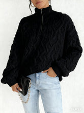 Load image into Gallery viewer, PREORDER: Mattie Textured Zip Hoodie 11.10.25 OSYM
