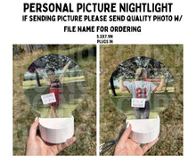 Load image into Gallery viewer, PREORDER: CUSTOM picture or print night lights 11.6.25
