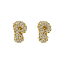 Load image into Gallery viewer, *Bold Initial Bubble Studs*- LETTERS L AND K
