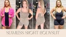 Load image into Gallery viewer, RTS: Seamless Short Bodysuit

