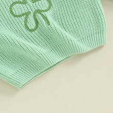 Load image into Gallery viewer, RTS: Clover Leaf Embroidered Sweater-
