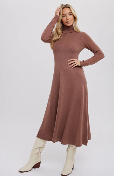 UNBREAKABLE MIDI SWEATER DRESS