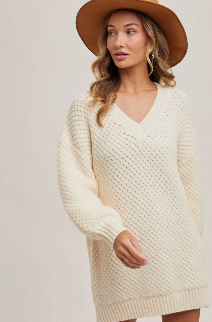 WILDEST DREAMS SWEATER DRESS