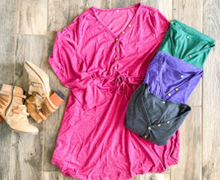 Load image into Gallery viewer, RTS: STAPLE SOLID DRESS-
