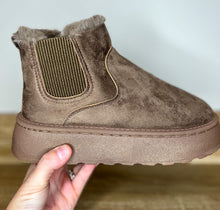 Load image into Gallery viewer, PREORDER: RERUN #2 The Vicki Suede Platform Booties 12.23.24 OSYM
