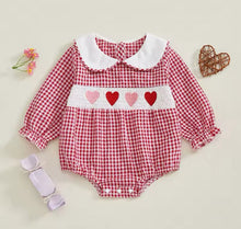 Load image into Gallery viewer, RTS: Spread Some Love Heart Onesie
