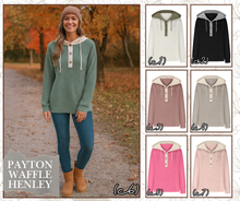 Load image into Gallery viewer, PREORDER: Payton Waffle Henley 11.10.25 OSYM

