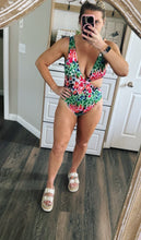 Load image into Gallery viewer, RTS: The Dana Fun Leopard Swim-
