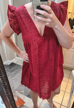 Load image into Gallery viewer, RTS: lace with shorts  Dress-
