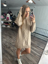 Load image into Gallery viewer, The Heather Sweater Dress
