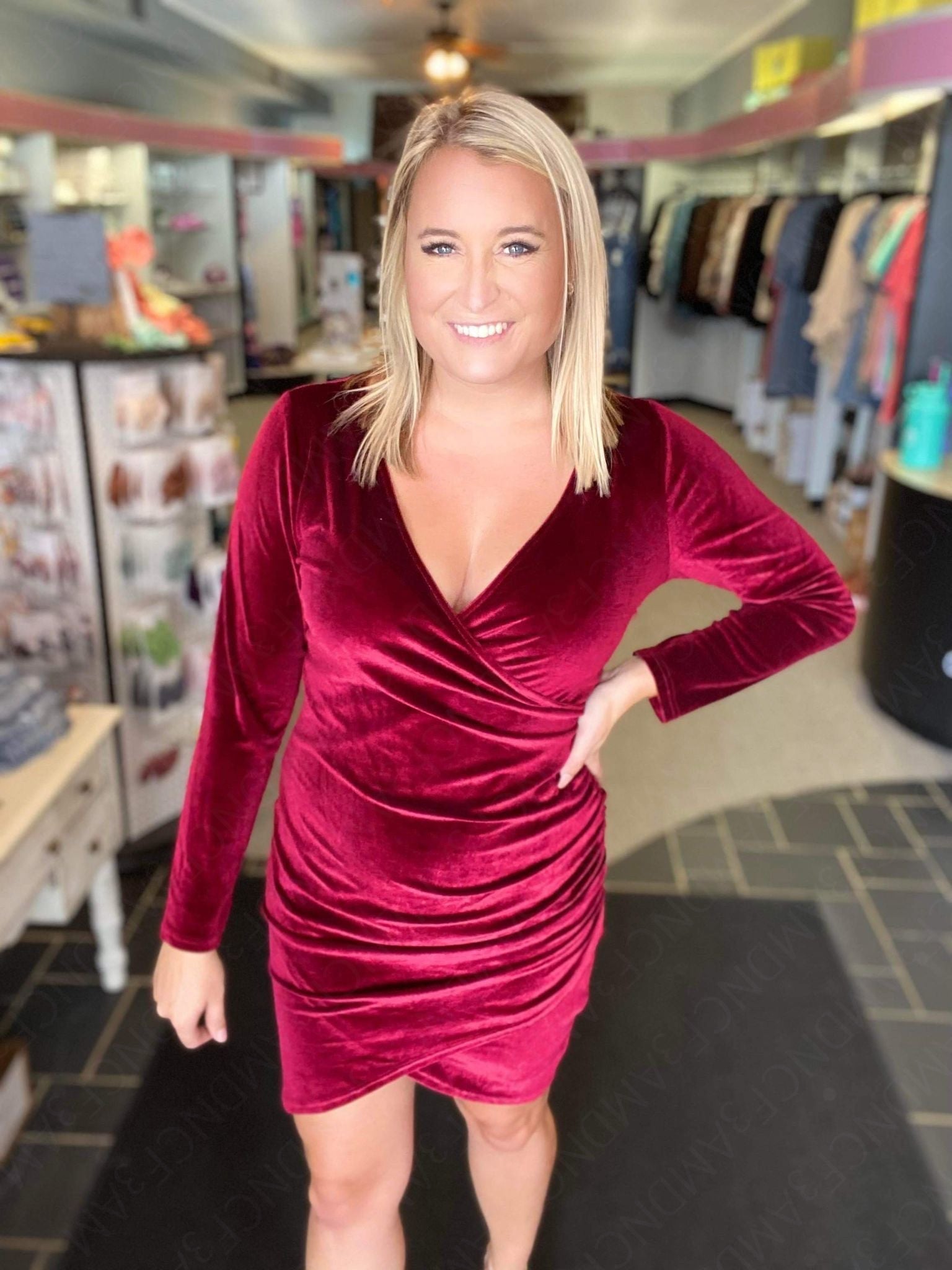 Edina Velvet Holiday dress Edina Velvet Holiday dress