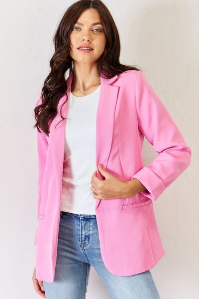 The Open Front Long Sleeve Blazer