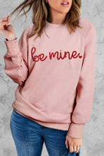 Load image into Gallery viewer, BE MINE Raglan Sleeve Sweatshirt
