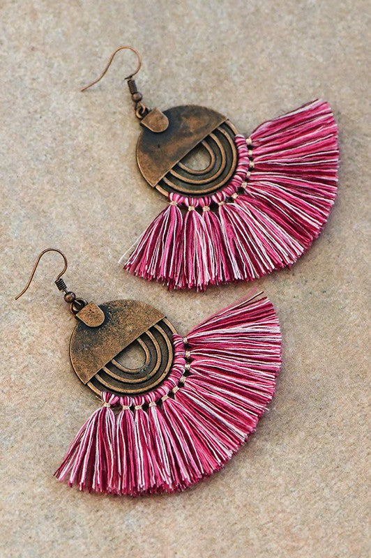 Tassel Drop Earrings