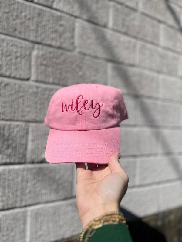 Pink Wifey Hat