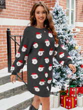 Load image into Gallery viewer, Christmas Santa Sweater Dress
