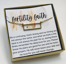 Load image into Gallery viewer, Fertility Faith Necklace
