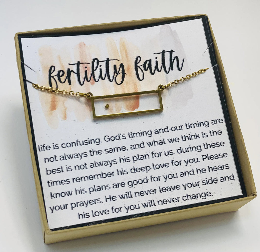 Fertility Faith Necklace