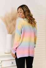 Load image into Gallery viewer, Gradient V-Neck Sweater
