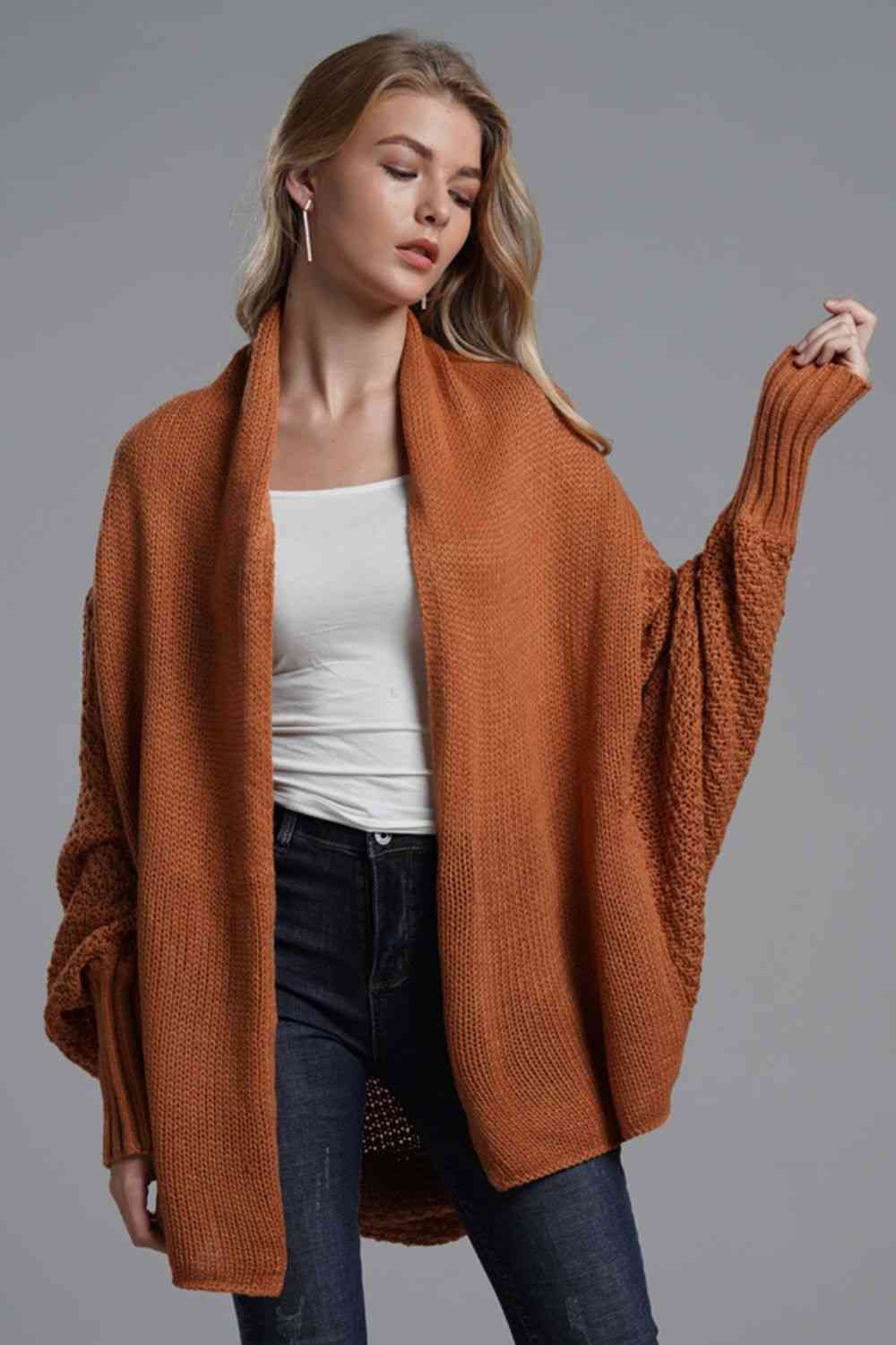 Dolman Sleeve Cardigan